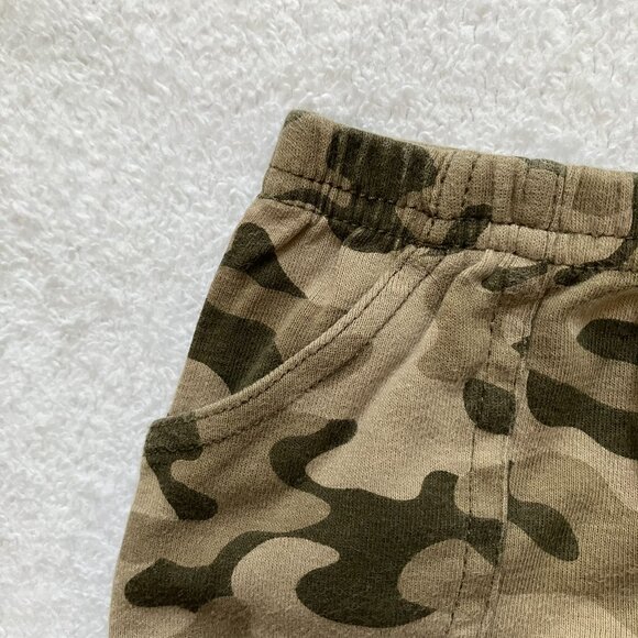 Carter’s Baby Shorts 3M | Brown Camo Print | GUC - Picture 3 of 15